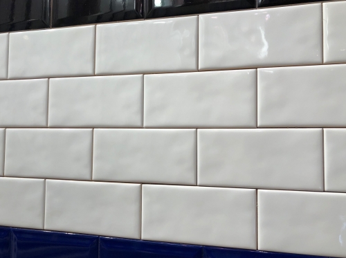 3” x 6” United States Ceramic Tile - Maiolica White - Subway Tile - ON